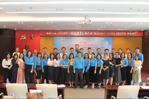 Công đoàn Tổng công ty HUD quán triệt thực hiện Nghị quyết Đại hội XIII Công đoàn Việt Nam
